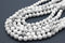 Matte White Howlite Gemstone Beads, 8mm, Round,